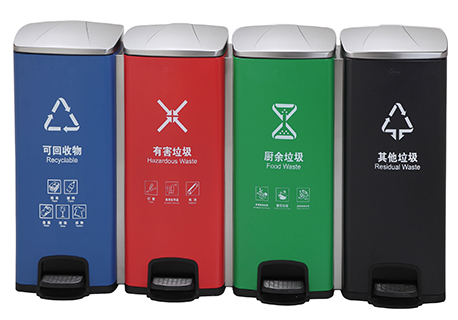  智麗納—分類垃圾桶新時尚，你知道怎么放嗎？